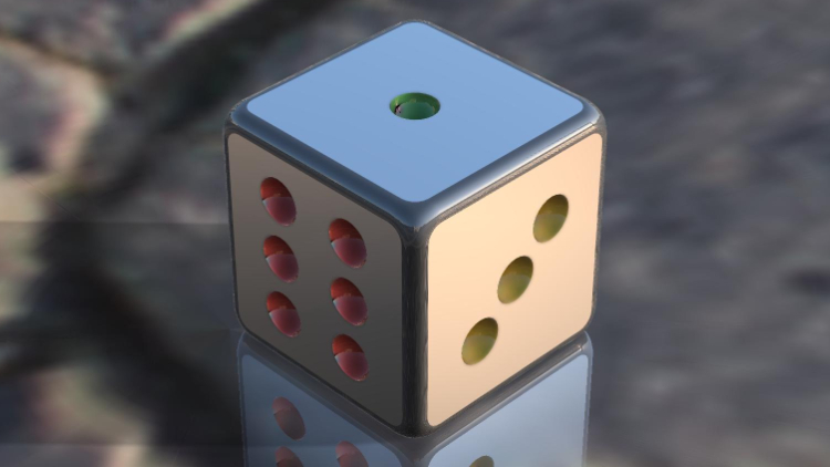 Simple Dice Cube