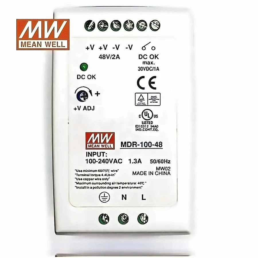 MW(MEAN WELL Enterprises) MDR-100-48
