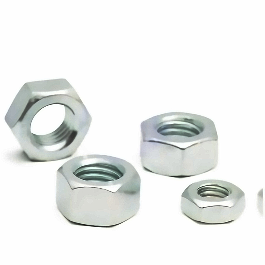 jinyi DIN934 M5-0.8 8 Blue-white zinc