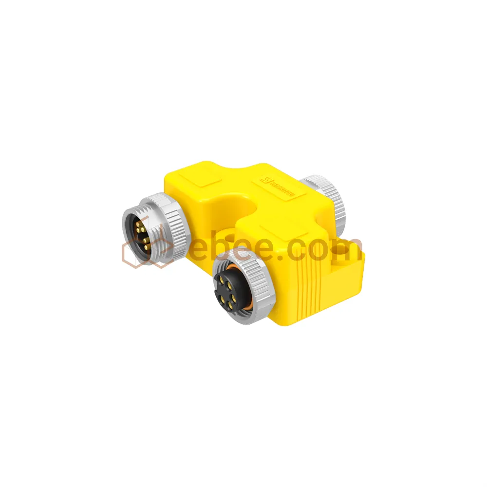 Mini Changement 7/8" 5 Pin A Code Y Type Spliter Femelle à Mâle Féminin non boulu